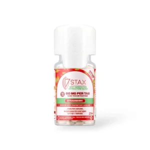 7 Stax Next Generation Mitragynine Blend Tablets Strawberry 60mg Per Tablet