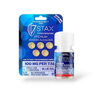 7 Stax 7 Hydroxymitragynine Blue Razz 100mg Tablet